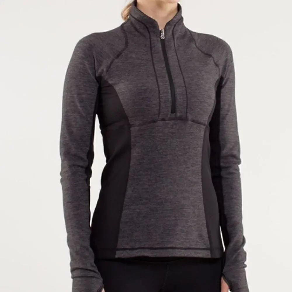 Lululemon Run Switch Back Reversible Half Zip Pullover